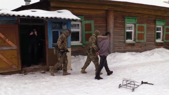 Russia Terrorists Detention