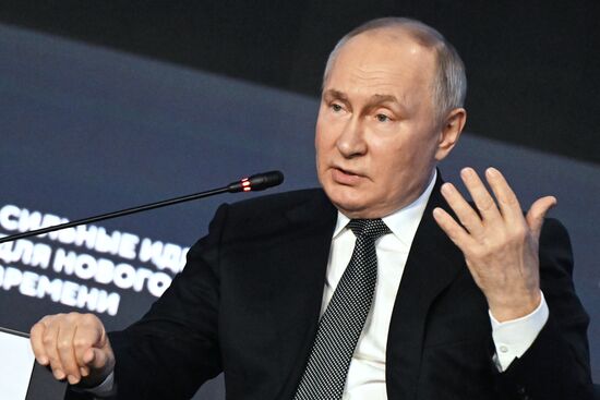 Russia Putin Ideas Forum