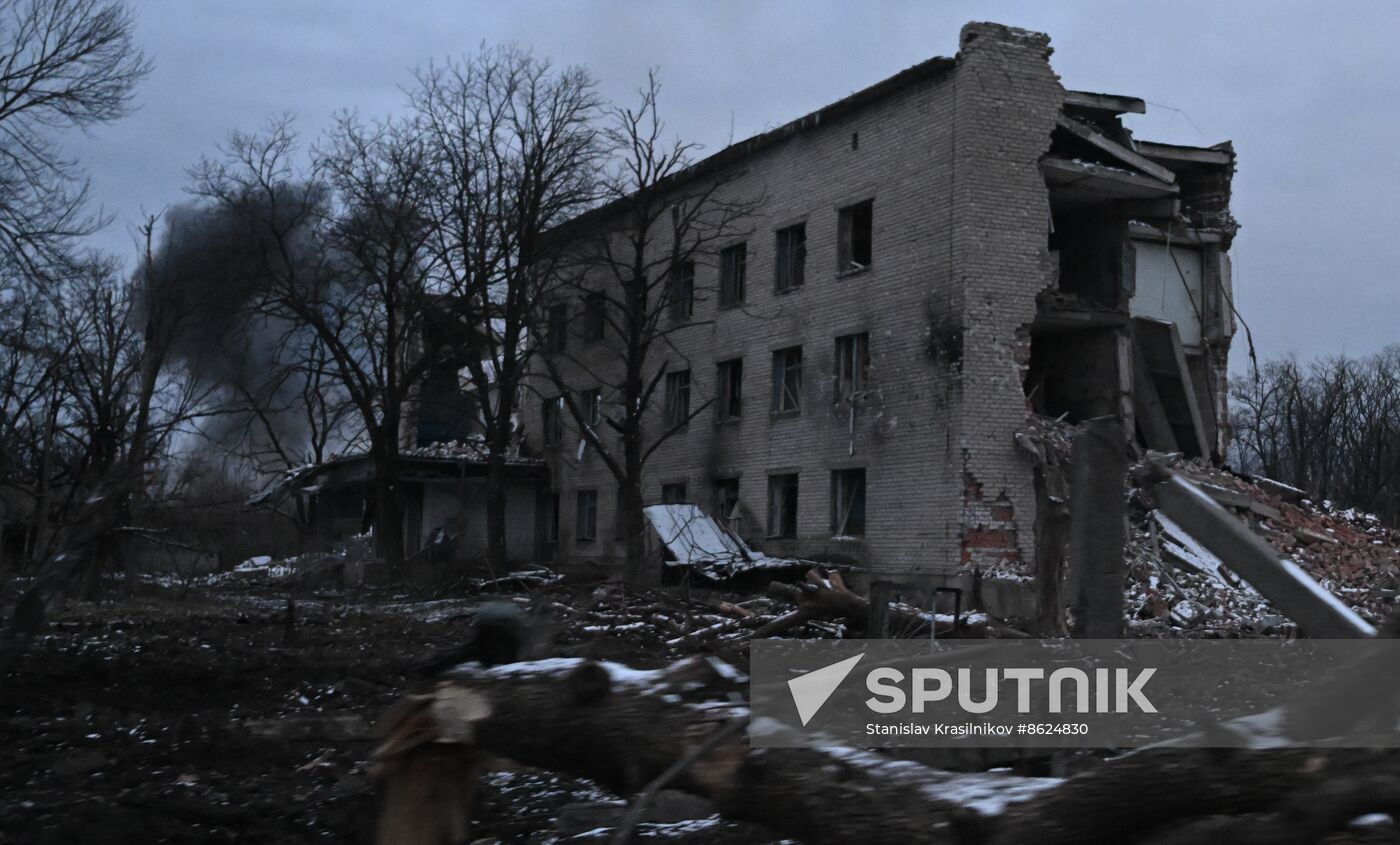 Russia Ukraine Military Operation Avdiivka Capture