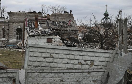 Russia Ukraine Military Operation Avdiivka Capture