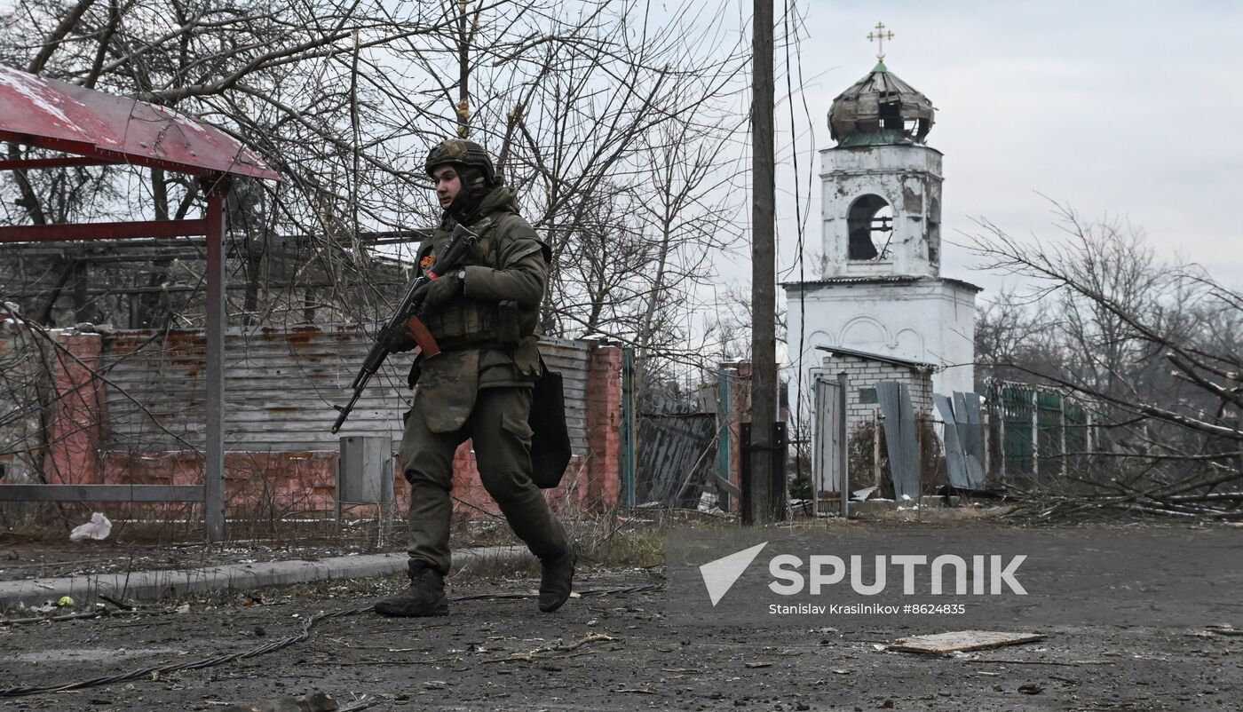 Russia Ukraine Military Operation Avdiivka Capture
