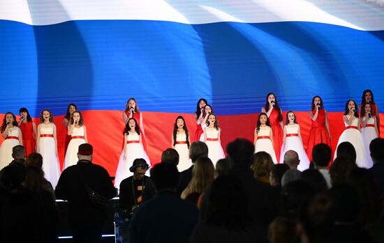 RUSSIA EXPO. Opening of Cinema Serving Fatherland international mobile festival