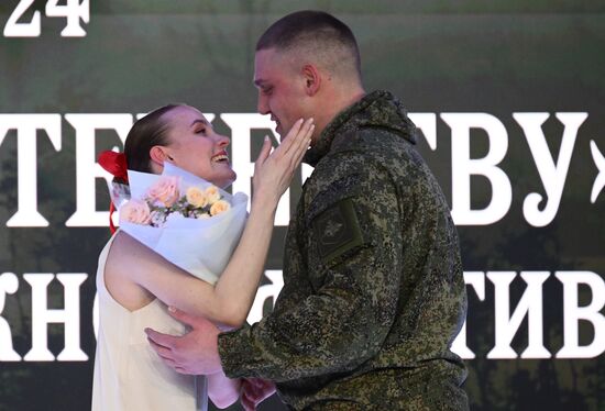 RUSSIA EXPO. Opening of Cinema Serving Fatherland international mobile festival
