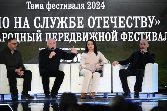 RUSSIA EXPO. Opening of Cinema Serving Fatherland international mobile festival