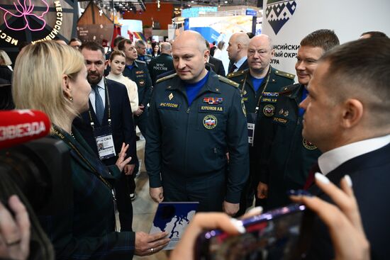 RUSSIA EXPO. Russian Emergencies Minister Alexander Kurenkov attends exhibition