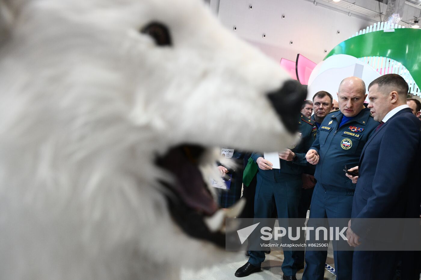 RUSSIA EXPO. Russian Emergencies Minister Alexander Kurenkov attends exhibition
