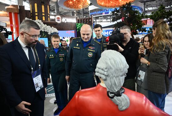 RUSSIA EXPO. Russian Emergencies Minister Alexander Kurenkov attends exhibition