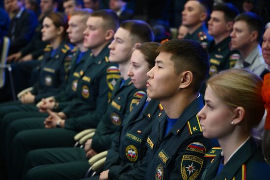 RUSSIA EXPO. Russian Emergencies Minister Alexander Kurenkov attends exhibition