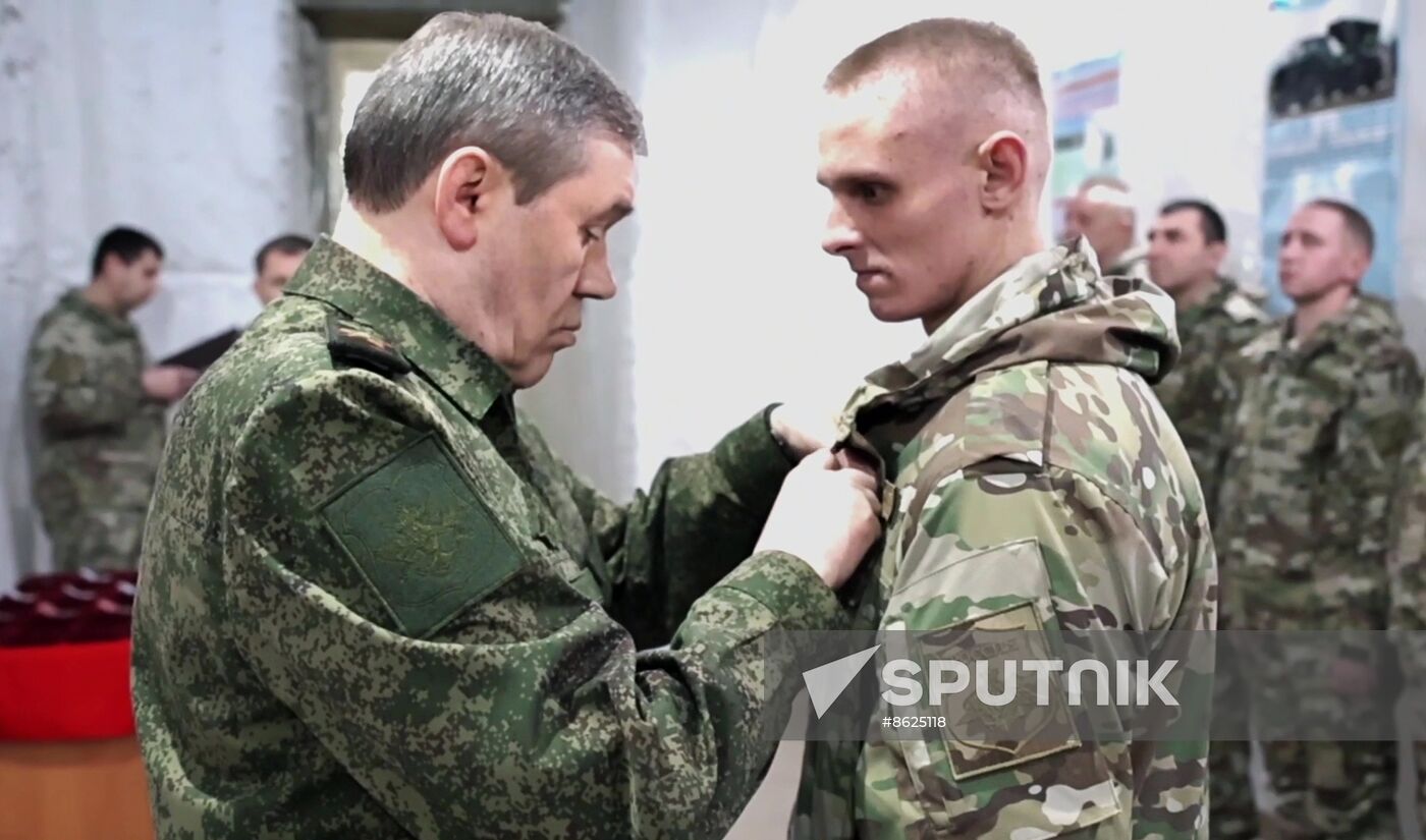 Russia Ukraine Military Operation State Awards Presentation