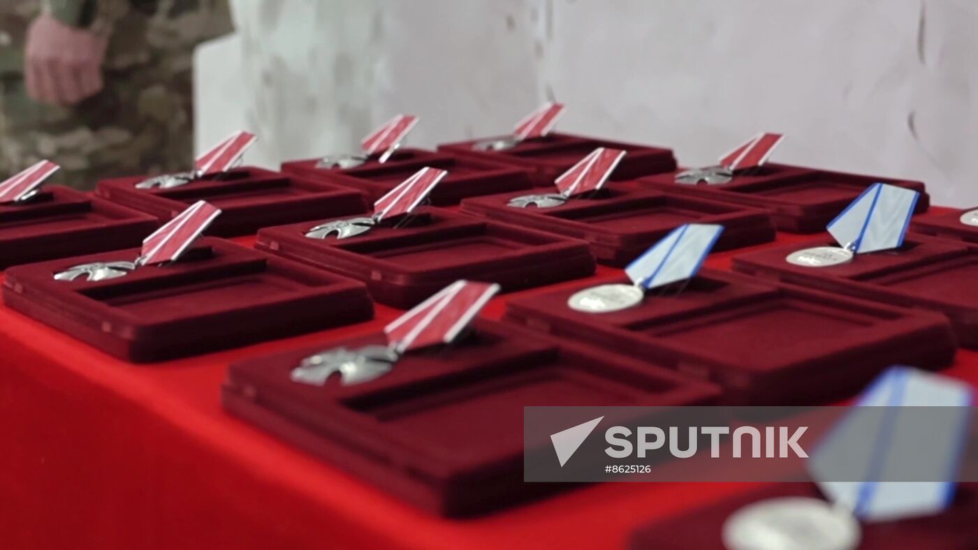 Russia Ukraine Military Operation State Awards Presentation