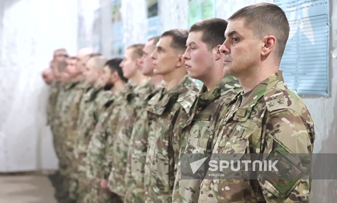 Russia Ukraine Military Operation State Awards Presentation