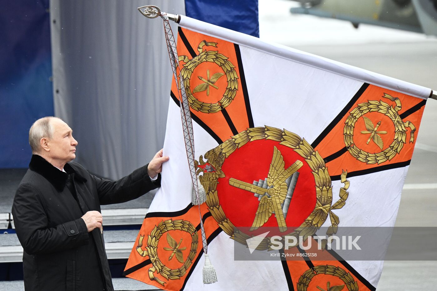 Russia Putin Aerospace Forces State Awards Presentation