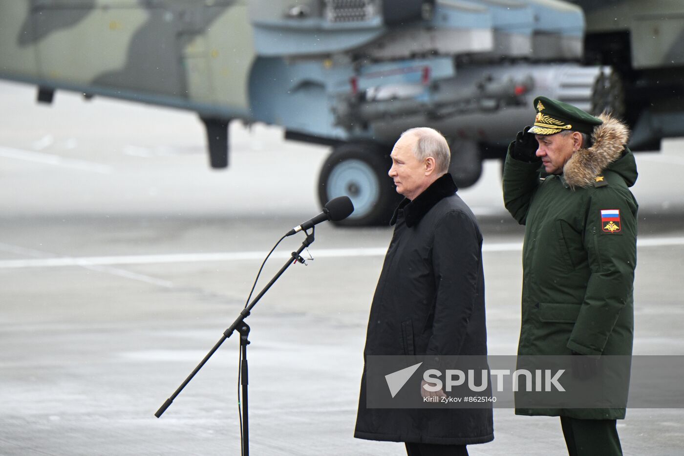 Russia Putin Aerospace Forces State Awards Presentation