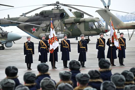 Russia Putin Aerospace Forces State Awards Presentation