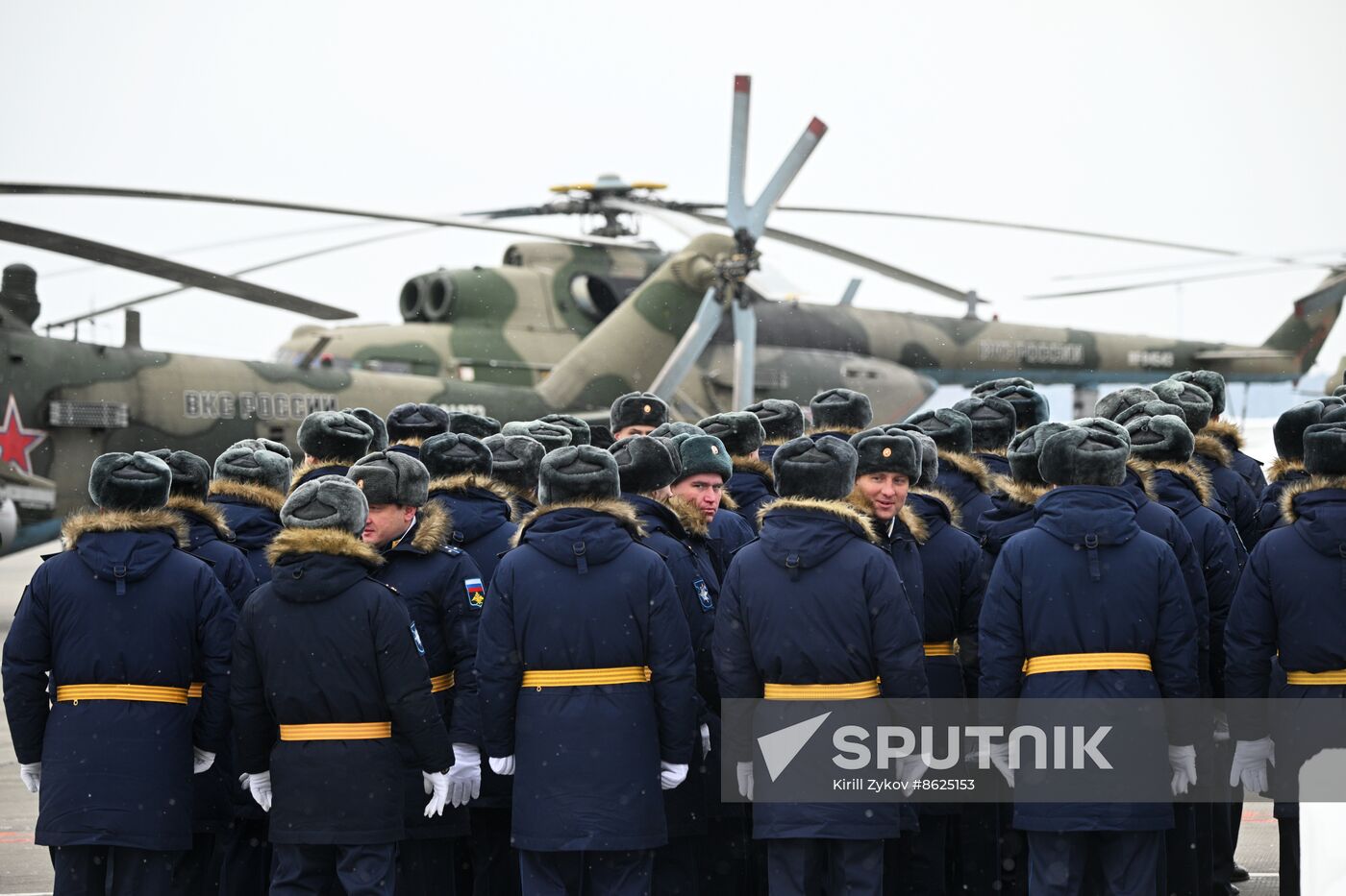 Russia Putin Aerospace Forces State Awards Presentation