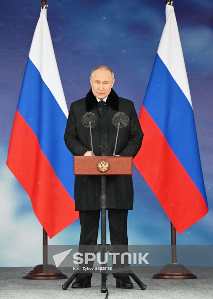 Russia Putin Aerospace Forces State Awards Presentation