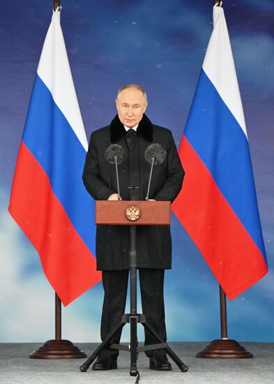 Russia Putin Aerospace Forces State Awards Presentation