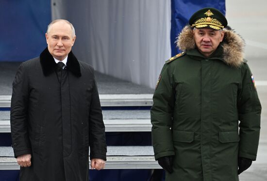 Russia Putin Aerospace Forces State Awards Presentation