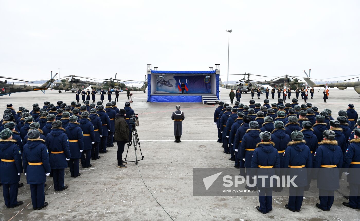 Russia Putin Aerospace Forces State Awards Presentation