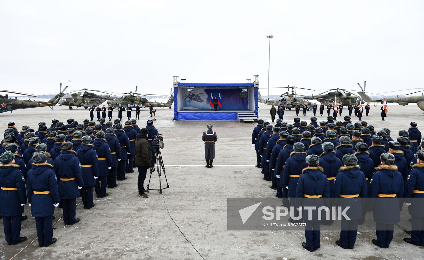 Russia Putin Aerospace Forces State Awards Presentation