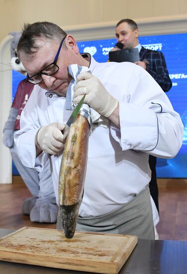 RUSSIA EXPO. Home Shores Gastronomic Cruise from Vodokhod cruise company