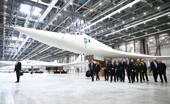 Russia Putin Kazan Aircraft Plant