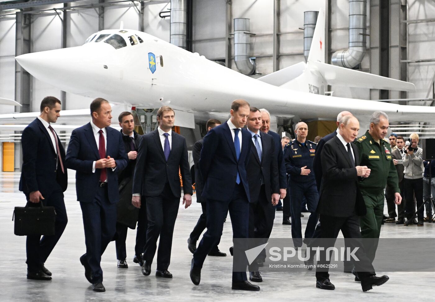 Russia Putin Kazan Aircraft Plant