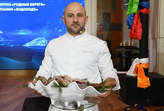 RUSSIA EXPO. Home Shores Gastronomic Cruise from Vodokhod cruise company