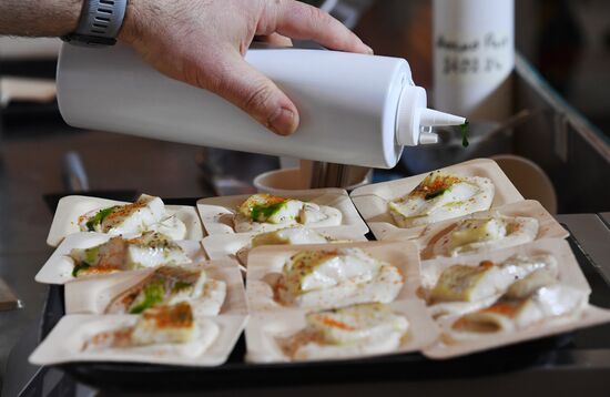 RUSSIA EXPO. Home Shores Gastronomic Cruise from Vodokhod cruise company