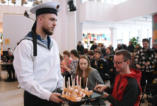 RUSSIA EXPO. Home Shores Gastronomic Cruise from Vodokhod cruise company