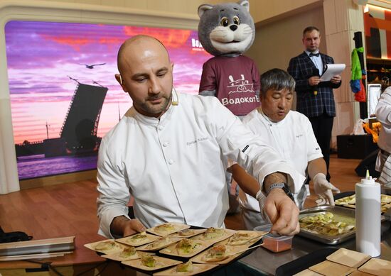 RUSSIA EXPO. Home Shores Gastronomic Cruise from Vodokhod cruise company