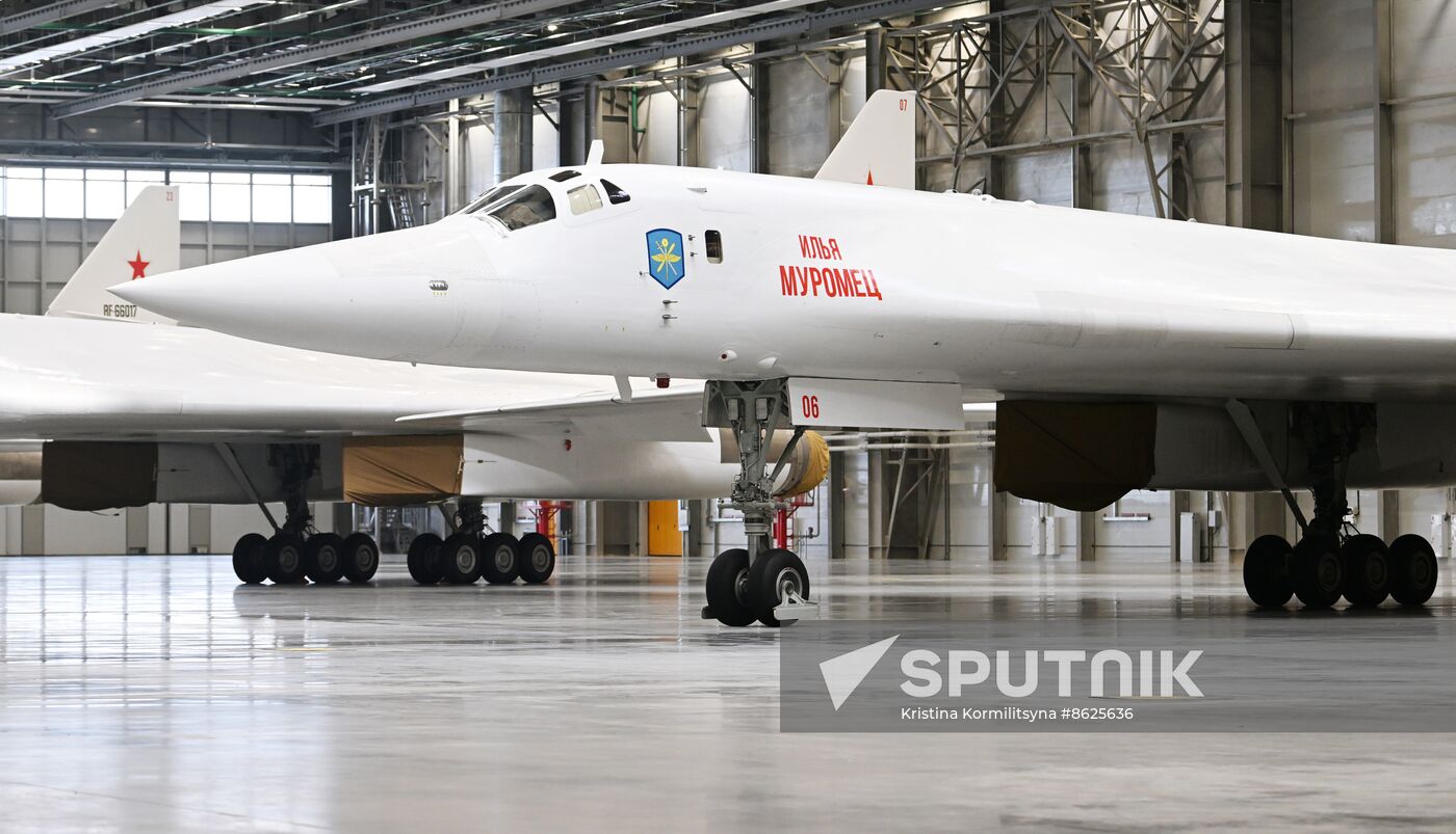 Russia Putin Kazan Aircraft Plant