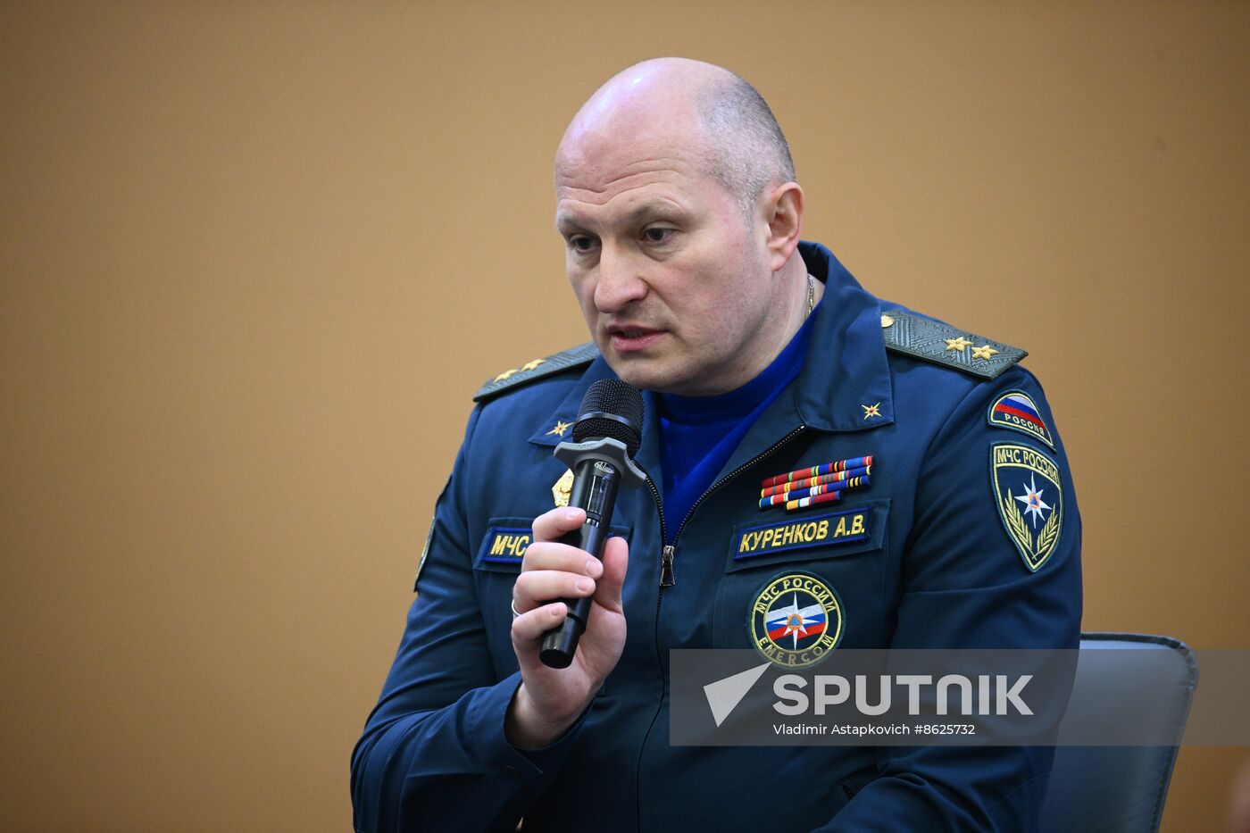 RUSSIA EXPO. Russian Emergencies Minister Alexander Kurenkov attends exhibition