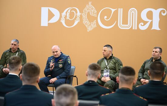 RUSSIA EXPO. Russian Emergencies Minister Alexander Kurenkov attends exhibition