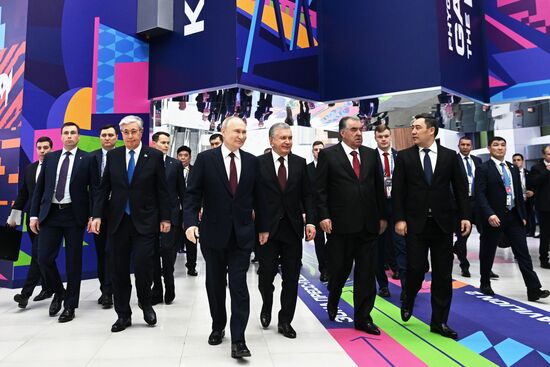 Russia Putin Games of Future Opening