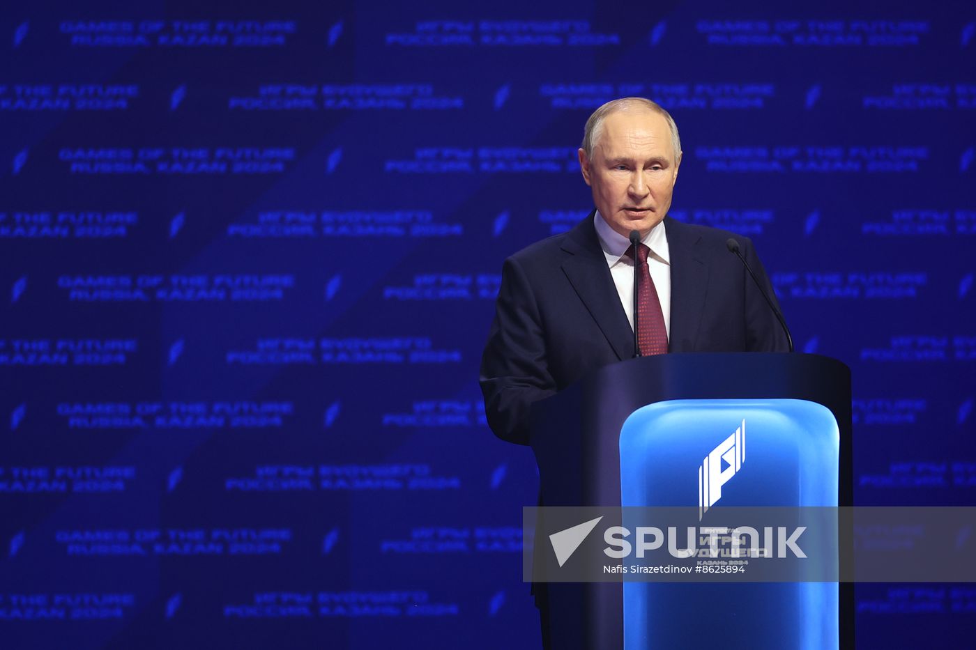 Russia Putin Games of Future Opening