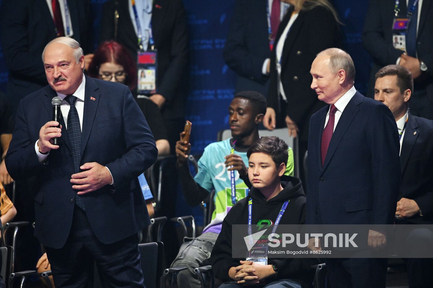 Russia Putin Games of Future Opening
