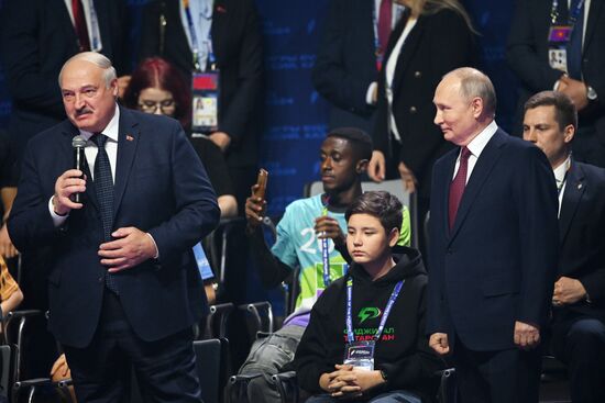 Russia Putin Games of Future Opening