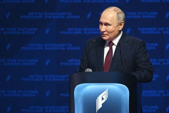 Russia Putin Games of Future Opening