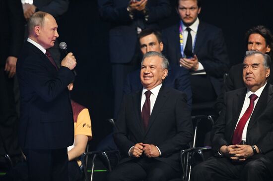 Russia Putin Games of Future Opening