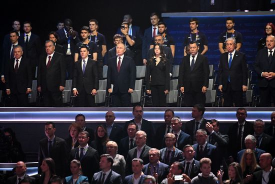 Russia Putin Games of Future Opening