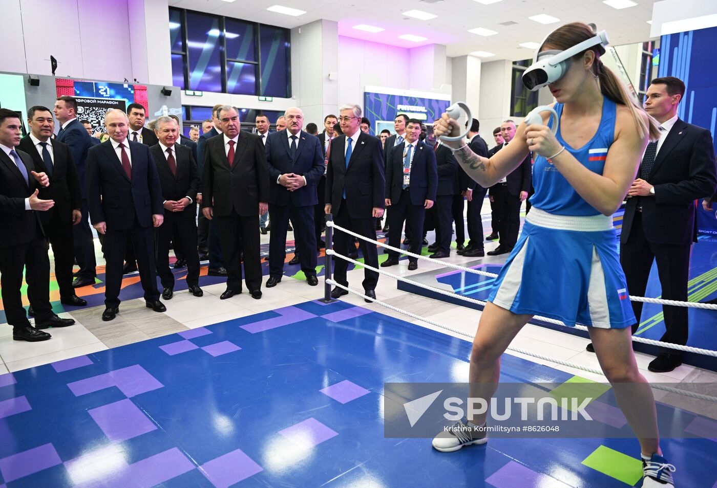 Russia Putin Games of Future Opening