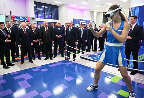 Russia Putin Games of Future Opening