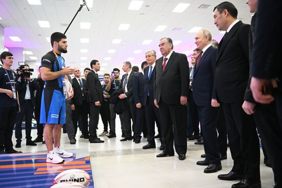 Russia Putin Games of Future Opening