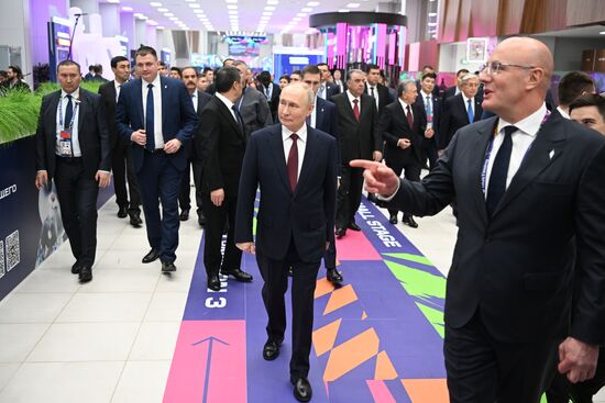 Russia Putin Games of Future Opening