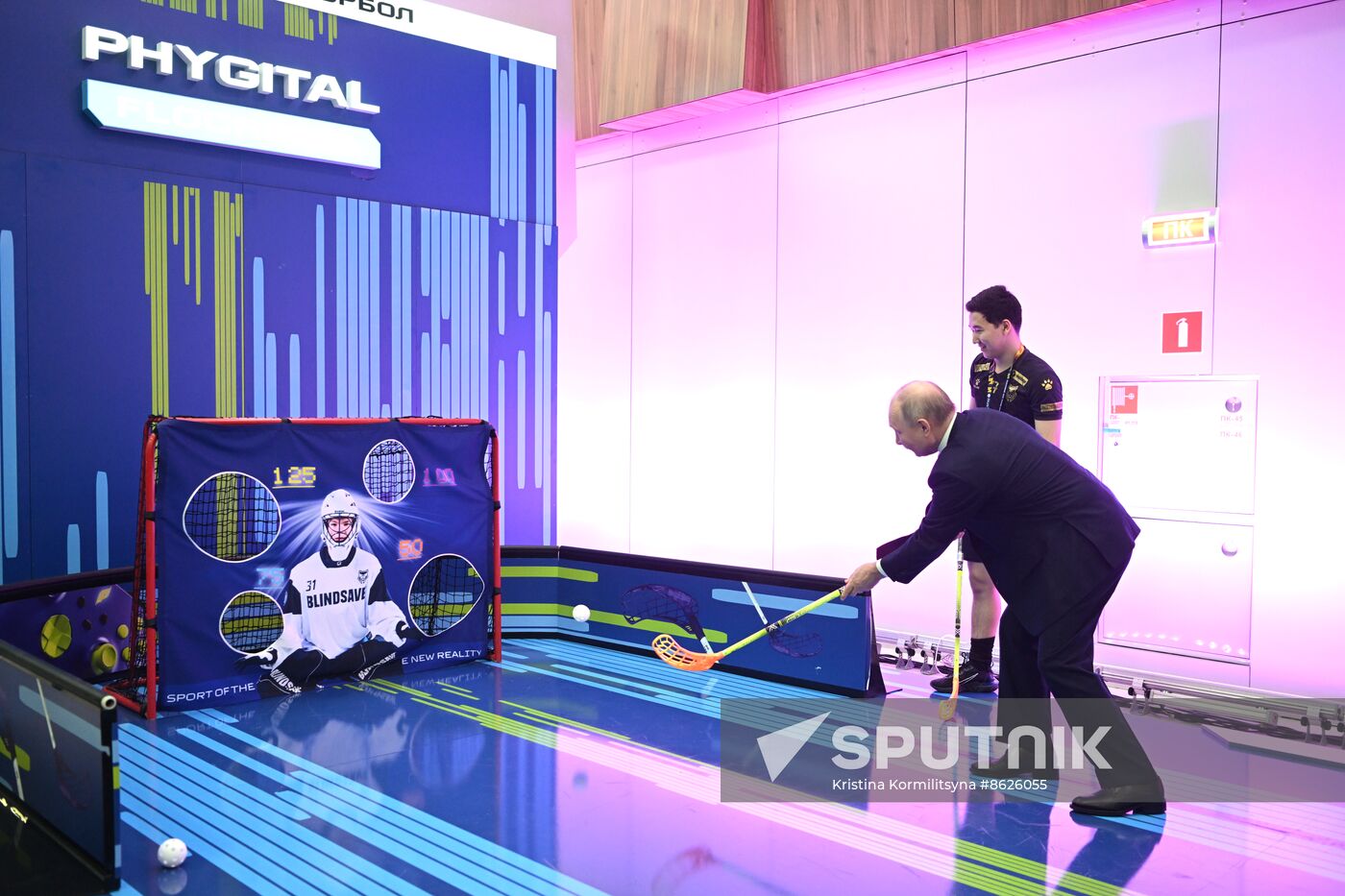 Russia Putin Games of Future Opening