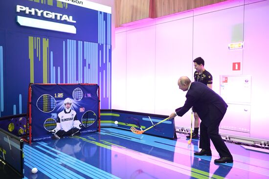 Russia Putin Games of Future Opening