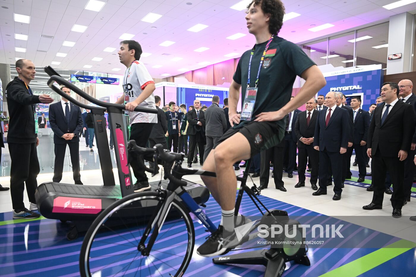 Russia Putin Games of Future Opening