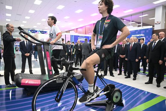 Russia Putin Games of Future Opening