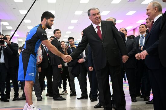 Russia Putin Games of Future Opening